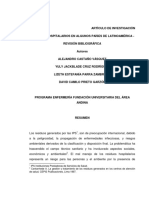 Artículo Residuos Hospitalarios en Algunos Paises de Latinoamerica- Revisión Bibliografica