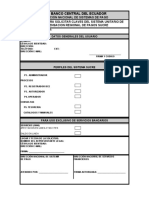 Formulario Sistema Sucre Claves Acceso