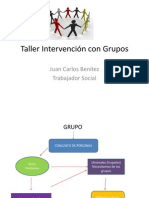 Taller Intervención Con Grupos