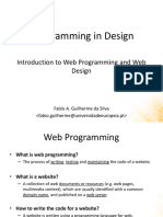 ProgDesign Aula 03 Intro Prog Web