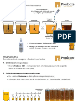 Prodooze SC1 Baldes Caseiros Procedimento de Dosagem