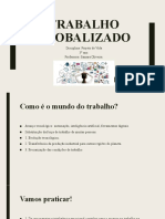 Trabalho Globalizado PV 3 Ano