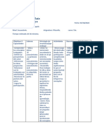 Planificación Didactica. Clase y Eje