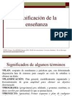 La Planificación Educativa