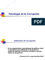 4.psicologia de La Corrupción en La Educacion