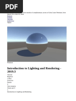 Lighting and Rendering