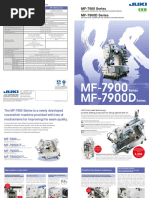 MF-7900 Series MF-7900D Series: Specifications