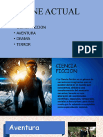 Cine actual: Ciencia ficción, aventura, drama y terror