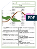 Classes de Palavras - Caça-Palavras