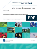 Ammonia Emission From Standing Crops and Crop Res-Wageningen University and Research 290558