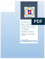 Estructura Del Informe Final. 2018