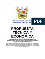 Propuesta Técnica y Económica - Observatorio - Prov - Huaura