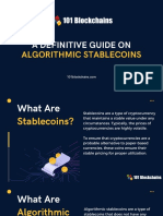 A Definitive Guide On Algorithmic Stablecoins-Compressed