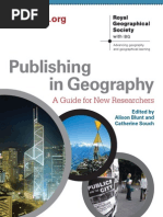 Download Publishing in Geography A Guide for New Researchers by Celad Evra SN6238241 doc pdf