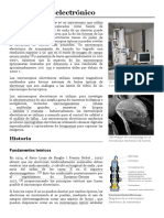 Microscopio Electrónico