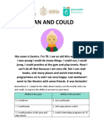Modal Verbs Can Could
