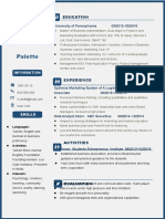 Blue Resume-WPS Office