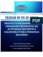 Trabajo de Fin de Grado Proyecto de Dise