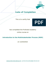 62 - 10 - 14447 - 1671974178 - Proforest Introduction To The Multistakeholder Process