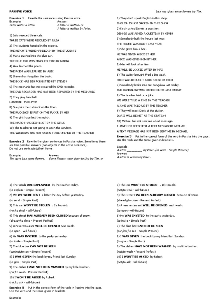 Pass PDF Perfect (Grammar) Verb