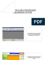 Petunjuk Pelaksanaan - Cara Transaksi Grabmart Di POS