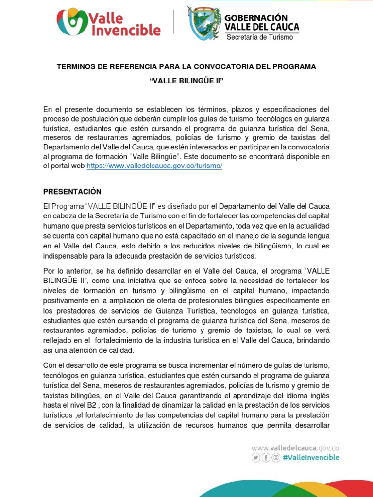 TRD Informe | PDF | Turismo