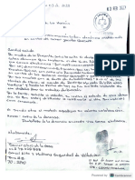 Carta del paramilitar alias 'computador' a la Fiscalía.