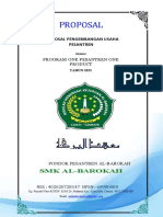 Proposal PKDT Pondok Pesantren Al-Barokah