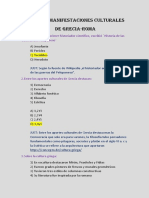 20-420 Semana 2 H.universal (Manifestaciones Culturales de Grecia - Roma)