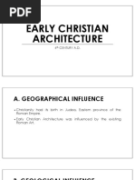 Early Christian Architecture