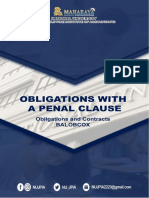 (Balobcox) - Obligations With A Penal Clause - Onlineglimpsenujpia