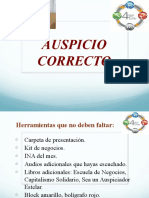 Auspicio Correcto