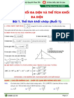 Bài 1.1 Thể Tích Chóp Có Cạnh Bên Vuông Góc Với Đáy