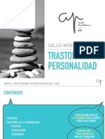 Trastornos de personalidad: etiología, clasificación y tratamiento