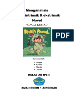 Makalah Novel Koala Kumal