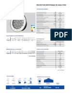 Proyector Empotrable Suelo