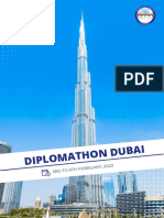 Diplomathon Dubai Travel Itinerary