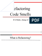 Refactoring and Code Smell