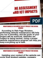 Online Assessment and Ict Impacts