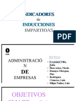 Indicadores de Induccion