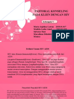 Pastoral Konseling Pada Klien Dengan Hiv: Kelompok V