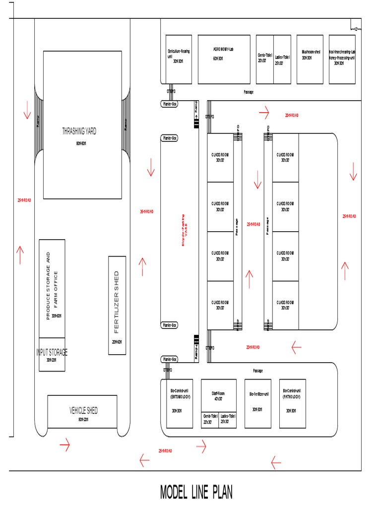 Farm Office and Produce Storage Plan | PDF