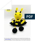 Amigurumi Bambola Abeja PDF Gratis en Espanol