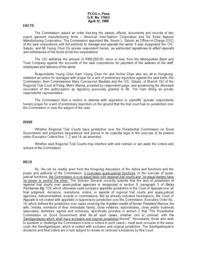Jurisdiction of Quasi-Judicial Bodies | PDF | Prosecutor | Patent