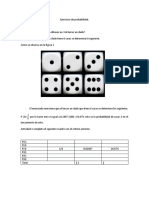 Ejercicios de Probabilidad