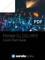 Pioneer DJ DDJ-XP2 Serato DJ Pro Quick-Start Guide