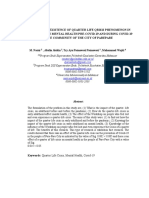 Eksistensi the Existence of Quarter Life Qrisis Phenomenon in Young Adults on Mental Health Pre-covid-19 and During Covid-19 in the Community of the City of Parepare