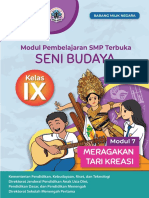 Seni Budaya Kelas IX Modul 7