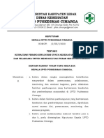 Fasilitasi Peran Serta Masyarakat di Puskesmas Cimarga