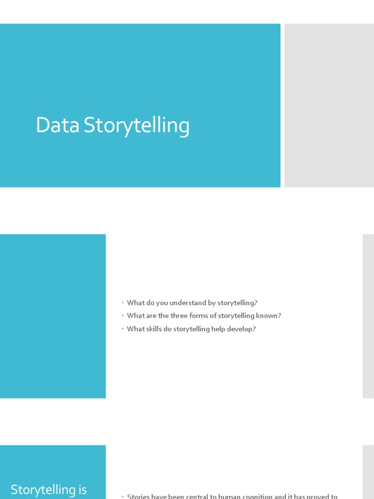 Data Storytelling Essentials | PDF | Storytelling | Narrative